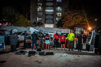 Incautaron m&aacute;s de 580 elementos de juegos ilegales y cerraron 11 casinos clandestinos en la regi&oacute;n Caribe